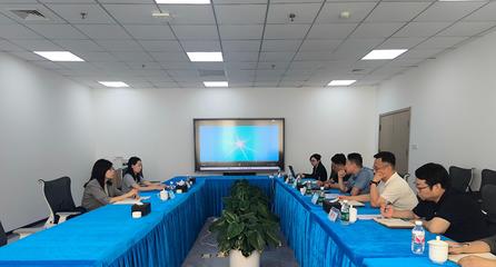 雄安新區(qū)工科數(shù)局副局長劉翔調(diào)研養(yǎng)護科技公司，推動新材料技術(shù)推廣服務發(fā)展